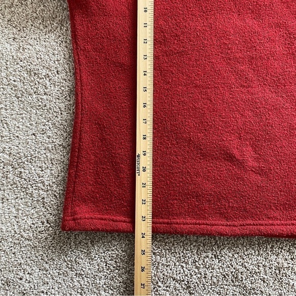 Kuhl Alfpaca Fleece 1/4 Zip Sweater Pullover Red Womens Medium - Picture 12 of 12